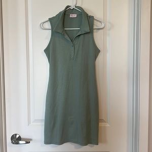 Pink Lily - Dress with collar